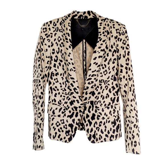 Tibi Jackets & Blazers - Tibi Leopard Print Blazer